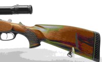 Bockb&uuml;chsflinte Blaser - 700/88 - Note 2  - optisch gut erhaltene BLASER Bockb&uuml;chsflinte 700/88 im Kal. 9,3x74R und 12/70, Handspanner, mit ZF von Carl Zeiss Jena (Diavari-ZM 2,5-10x48 T*), unbeleuchtet, technisch super gepflegt und einwandfrei, Schwenkmo