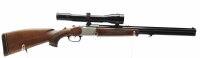 Bockb&uuml;chsflinte Blaser - 700/88 - Note 2  - optisch gut erhaltene BLASER Bockb&uuml;chsflinte 700/88 im Kal. 9,3x74R und 12/70, Handspanner, mit ZF von Carl Zeiss Jena (Diavari-ZM 2,5-10x48 T*), unbeleuchtet, technisch super gepflegt und einwandfrei, Schwenkmo