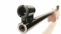 Einzellader B&uuml;chse Sportwaffen Suhl - M150 - Note 3  - beliebte Einzellader-KK-Matchwaffe aus dem Hause Ernst-Th&auml;lmann-Werke Suhl, Made in GDR, mit Matchholzschaft aus Buche, Q1 Stempel, rotbraun, Zustand optisch Note 3,5, originaler Diopter, Ringkorn im 