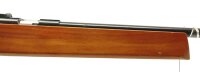 Einzellader B&uuml;chse Sportwaffen Suhl - M150 - Note 3  - beliebte Einzellader-KK-Matchwaffe aus dem Hause Ernst-Th&auml;lmann-Werke Suhl, Made in GDR, mit Matchholzschaft aus Buche, Q1 Stempel, rotbraun, Zustand optisch Note 3,5, originaler Diopter, Ringkorn im 