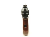 halbautomatische Pistole Izhevsk - Makarov - Note 2  - sehr sch&ouml;ne originale Izhmash Makarov, Beschu&szlig; 1987, Griffschalen aus Bakelit mit "Stern", offene Visierung (Gebrauchsvisierung) mit Kimme und Korn, guter gepflegter Zustand, bisher lediglich zum Fang