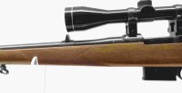 Repetierb&uuml;chse ZBROJOVKA BRNO - 527 Fox - Note 2  - robuste Raubwild-Jagd-Repetierb&uuml;chse im Kal. .222Rem., mit Magazin, Kunststoffschaftkappe, Aufnahmepunkte (16mm) f. CZ-Montageringe, ZF von Norconia 3-9x40 unbeleuchtet, Kimme (fest) und Korn mit Kornsch