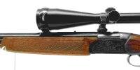 Bockb&uuml;chsflinte ZBROJOVKA BRNO - 502,3 - Note 2  - tschechische Bockb&uuml;chsflinte aus den Br&uuml;nner Waffenwerken (Zbrojovka Brno), Modell 502.3, technisch sehr guter Zustand, optisch Note2 (Nutzungsspuren leicht sichtbar), mit Zielfernrohr von Frankonia 3-12x