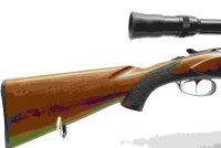 Bockb&uuml;chsflinte ZBROJOVKA BRNO - 502,3 - Note 2  - tschechische Bockb&uuml;chsflinte aus den Br&uuml;nner Waffenwerken (Zbrojovka Brno), Modell 502.3, technisch sehr guter Zustand, optisch Note2 (Nutzungsspuren leicht sichtbar), mit Zielfernrohr von Frankonia 3-12x