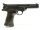 halbautomatische Pistole Smith & Wesson - 22A Target - Note 2  - KK-Sportpistole mit massivem 145mm langem Lauf aus dem Hause Smith & Wesson, verstellbare Kimme eingelassen in einer Picatinnyschiene, Steckmagazin, Schichtholz-Formgriffschalen mit Fingerau