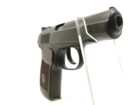 halbautomatische Pistole Baikal - IJ 70 - Note 3  - Makarov aus dem Hause Baikal,  neuerer Bauart, mit verstellbarer Kimme, linksseitiger Sicherung, Baikal-Bakelit Griffschalen, 90mm Laufl&auml;nge, inkl. 2tem Magazin, technisch in Ordung, optisch Note 3 *** v