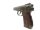 halbautomatische Pistole Baikal - IJ 70 - Note 3  - Makarov aus dem Hause Baikal,  neuerer Bauart, mit verstellbarer Kimme, linksseitiger Sicherung, Baikal-Bakelit Griffschalen, 90mm Laufl&auml;nge, inkl. 2tem Magazin, technisch in Ordung, optisch Note 3 *** v