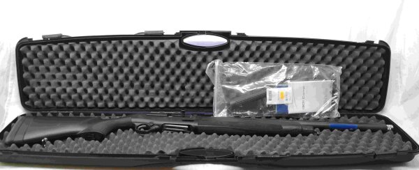 halbautomatische Flinte Beretta - 1301 Competition - Note 2  - halbautomatische sportliche Flinte von BERETTA, Modell 1301 Competition, mit Kunststoffschaft ohne Schr&auml;nkung, vergr&ouml;&szlig;ertem Spannhebel, Fiber-Leuchtkorn und Hilfskorn, 2 Schu&szlig;-Begrenzer beilie