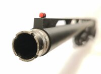 halbautomatische Flinte Beretta - 1301 Competition - Note 2  - halbautomatische sportliche Flinte von BERETTA, Modell 1301 Competition, mit Kunststoffschaft ohne Schr&auml;nkung, vergr&ouml;&szlig;ertem Spannhebel, Fiber-Leuchtkorn und Hilfskorn, 2 Schu&szlig;-Begrenzer beilie