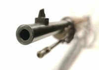 Repetierb&uuml;chse Mosin Nagant - M91 - Note 3  - altersuntypisch sch&ouml;ner langer finnischer (Mosin) Nagant , Mehrlader, Modell M91 (finnische Variante des 1891/30), Laufl&auml;nge: 800mm, Holz im ordentlichen Zustand, Lauf ebenfalls f&uuml;r einen Mosin Nagant sehr gut