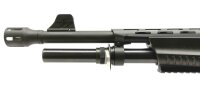 Repetierflinte HATSAN - Escort MP Tactical - Note 1  - Magnumreptierflinte von Hatsan (T&uuml;rkei), Modell Escort MP Tactical, mit taktischem Schaft (Pistolengriff), CIP S Beschuss (verst&auml;rkter Beschuss), kein Stahlschrotbeschuss, Kal. 12/76, R&ouml;hrenmagazin, P
