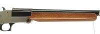 Einzellader Flinte Luger - TS 870 - Note 1  - robuste Einzellader-Kipplaufflinte mit Hahnspannung, silberfarbenes System, Kipplaufflinte (durch zur&uuml;ckziehen des Abzugsb&uuml;gels wird der Mechanismus freigegeben), Hahn muss gespannt werden zum Abschlagen, vent