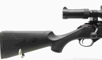 Repetierb&uuml;chse Haenel - J&auml;ger 10 - Neuwertig - neuweriges Ausstellungsst&uuml;ck, Haenel J&auml;ger 10 Varmint Sporter, mit Semiwightlauf und M&uuml;ndungsgewinde 15x1, Picatinny-Schiene, montiertes ZF von AKAH (ebenfalls neuwertig) mit Leuchtpunkt, Adapter Pin f&uuml;r Zwei