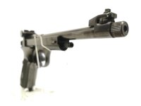 halbautomatische Pistole Margolin - MZM - Note 2  - ideale Einsteiger KK-Pistole, Margolin MZM, Made in Russia, Formgriff f&uuml;r Rechtsh&auml;nder, verstellbares Korn und Kimme, Steckmagazin, 6" Lauf, optischer Zustand Note 2, technisch in Ordnung, inkl. 2tem Mag