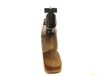 halbautomatische Pistole FN - Mod. 150 - Note 2  - belgische Sportwaffe im Kleinkaliber (.22lr.), mit Holzformgriff Gr. M f&uuml;r Rechtsh&auml;nder, Steckmagazin, verstellbarer Kimme, runder massiver 6" Lauf, goldfarbenes Abzugsz&uuml;ngel, ventilierte Laufschiene, mas