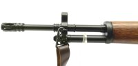 Repetierb&uuml;chse La Coruna - FR8 - Note 2  - f&uuml;hrige spanische Ordonnanzwaffe mit Burris Leuchtpunkt, bisher zur Nachsuche verwendet, Fabrica de Armas FR8, Kal. 7,62 (.308 Win.), mit M&uuml;ndungsfeuerbremse, 98er &auml;hnlichem System mit Fl&uuml;gelsicherung, innenliege