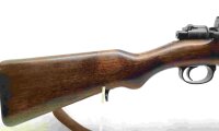 Repetierb&uuml;chse La Coruna - FR8 - Note 2  - f&uuml;hrige spanische Ordonnanzwaffe mit Burris Leuchtpunkt, bisher zur Nachsuche verwendet, Fabrica de Armas FR8, Kal. 7,62 (.308 Win.), mit M&uuml;ndungsfeuerbremse, 98er &auml;hnlichem System mit Fl&uuml;gelsicherung, innenliege