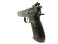 halbautomatische Pistole ZBROJOVKA BRNO - 75 B - Note 2  - Sportpistolen-SET f&uuml;r Einsteiger & Forgeschrittene, CZ Modellreihe 75B, im Set mit passendem Wechselsystem "Kadet" im Kal. .22lr., fast in jedem Sch&uuml;tzenverein zu finden, 4" Lauf, orig. Kunststoff