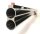 Bockdoppelflinte Rottweil - 700 - Note 1  - italienische Trapflinte, vertrieben von Dynamit Nobel unter dem Namen Rottweil, Mod. 700 Trap, mit 1/1 und 3/4 Choke (* und **), super Zustand, mit rotem Fiberglaskorn, 76er Laufl&auml;nge, ventilierte Schaftkappe, s