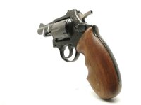 Revolver H. SCHMIDT OSTHEIM - Sierra 4 - Note 3  - kurzer Fangschu&szlig;revolver im Kal. .38special, ideal f&uuml;r die Jagd, kurzer Lauf (75mm), geringes Gewicht, solide verarbeitet, Zustand Note 3-, schwarze Ausf&uuml;hrung mit Holzgriffschalen, mit Fingermulden, 6-Sc