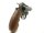 Revolver H. SCHMIDT OSTHEIM - Sierra 4 - Note 3  - kurzer Fangschu&szlig;revolver im Kal. .38special, ideal f&uuml;r die Jagd, kurzer Lauf (75mm), geringes Gewicht, solide verarbeitet, Zustand Note 3-, schwarze Ausf&uuml;hrung mit Holzgriffschalen, mit Fingermulden, 6-Sc