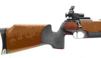Einzellader B&uuml;chse Weihrauch - HW60 Match - Note 2  - Einzellader-Matchwaffe von Weihrauch, Modell HW 60 M (Match), guter Pflegezustand, hochwertiger Ansch&uuml;tz Matchdiopter mit Ringkorn, einstellbarer Matchabzug, UIT-Schiene, Prismenschiene auf dem System,