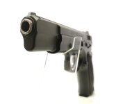halbautomatische Pistole CZ Uhersky Brod - 75 B - Note 1  - zuverl&auml;ssige Sportpistole f&uuml;r Einsteiger & Forgeschrittene, CZ 75B, in fast in jedem Sch&uuml;tzenverein zu finden, 4" Lauf, Kunststoffgriffschalen, feste Kimme und Korn (Gebrauchsvisierung), 110mm La