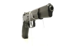 halbautomatische Pistole CZ Uhersky Brod - 75 B - Note 1  - zuverl&auml;ssige Sportpistole f&uuml;r Einsteiger & Forgeschrittene, CZ 75B, in fast in jedem Sch&uuml;tzenverein zu finden, 4" Lauf, Kunststoffgriffschalen, feste Kimme und Korn (Gebrauchsvisierung), 110mm La