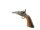Perkussions-Revolver Pietta - Colt Army 1860 - Note 2  - italienischer Perkussionsrevolver im Kaliber .44(BlackPowder), 6-Schuss, Model Colt 1860 Army, stahlgebl&auml;utes System, Holzgriffe, messingfarbener Abzugsb&uuml;gel, Halterung f&uuml;r &Ouml;ffnungshebel nachgel&ouml;tet