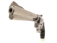 Revolver Smith & Wesson - 686-4 - Note 2  - Sportrevolver "Made in USA", 150mm langer Lauf (6"), verstellbare Matchvisierung in H&ouml;he und Seite, Gummigriff f. beidh&auml;ndige Nutzung mit Fingermulden, stahlgebl&auml;uter Hahn und Abzugsz&uuml;ngel,  leichte optische Geb