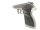 halbautomatische Pistole FEG - PA 63 - Note 2  - ungarischer Makarov-Nachbau, bicolor, mit linksseitiger Sicherung, Kunststoffformgriffschalen f&uuml;r Rechtsh&auml;nder (Daumenauflage links), 1 Steckmagazin, gepflegt, im guten Zustand, technisch einwandfrrei *** v