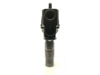 halbautomatische Pistole Heckler & Koch - SFP9L-SF Wippe - Note 1  - sportliche Pistole von Heckler & Koch, Modell SFP9L, mit Wippmechanik zur Magazinentnahme, Kunststoffgriffst&uuml;ck, Sicherung ab Abzugsz&uuml;ngel, verstellbare Kimme und Korn mit Leuchtpunkten,