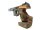 halbautomatische Pistole Walther - GSP Expert - Note 2  - relativ junge Sportpistole von WALTHER, Mod. GSP Expert, mit Schichtholzgriff Gr&ouml;&szlig;e SLB 7 (f. Linksh&auml;nder !!!), 2 Magazine mit blauem Abschluss (neu von Walther), blauem Laufgewicht mit GSP Expert 