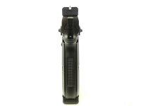 halbautomatische Pistole Frankonia - Taipan - Neuwertig - Sportpistole aus dem Hause Frankonia, Eigenentwicklung mit per Hand angepasstem Schlitten, verstellbarem Abzug, LPA TRT-Vsierung, 6" Lauf, 3 Steckmagazinen, Koffer, Anleitung, absolut neuwertiger Z