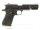 halbautomatische Pistole Norinco - 1911 A1 - Note 2  - 1911er Variante im Kaliber .45 Auto, Hersteller: Norinco (China), Modell 1911 A1, mit Pachmayer-Gummigriffschale, Antik-Finish (schwarz matt), Handballensicherung, 120mm Laufl&auml;nge, Steckmagazin, techn