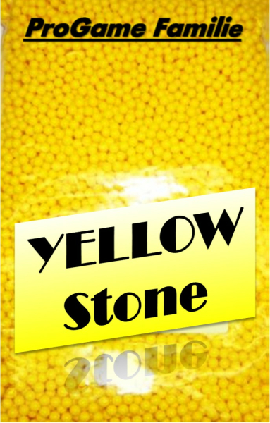 1kg Softairkugeln "Yellow Stone" (gelb) von Pro Game ca. 8333 Stück