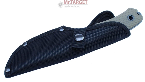 Jagdmesser feststehend Stainless Steel mit Tasche