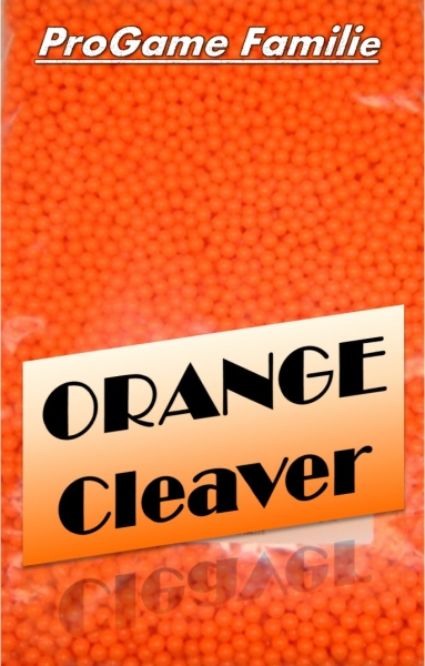1kg Softairkugeln &quot;Orange Cleaver&quot; (orange) von Pro Game ca. 8333 St&uuml;ck